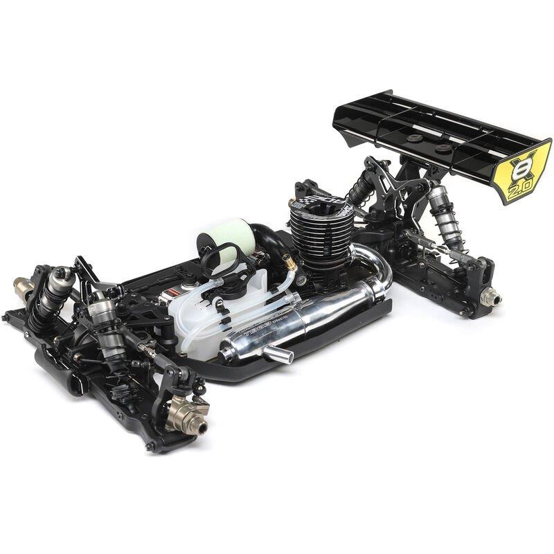 TLR 1/8 8IGHT-X/E 2.0 Combo 4X4 Nitro/Electric Race Buggy Kit - 21
