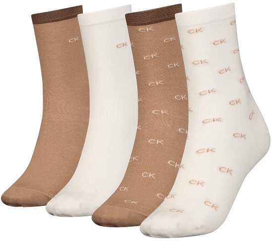 4-Pack Calvin Klein Women Socks Holiday Pack