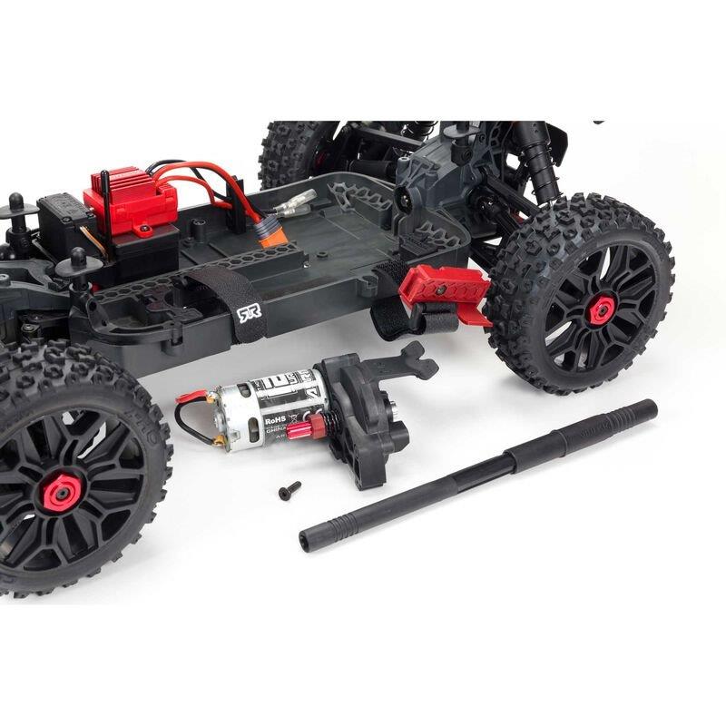 ARRMA 1/8 TYPHON 4WD V3 MEGA 550 Brushed Buggy RTR International, Green - 11