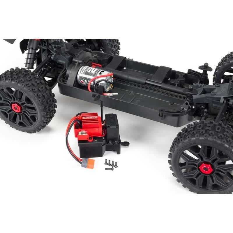 ARRMA 1/8 TYPHON 4WD V3 MEGA 550 Brushed Buggy RTR International, Green - 10