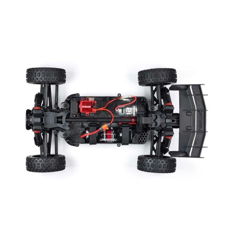 ARRMA 1/8 TYPHON 4WD V3 MEGA 550 Brushed Buggy RTR International, Green - 8