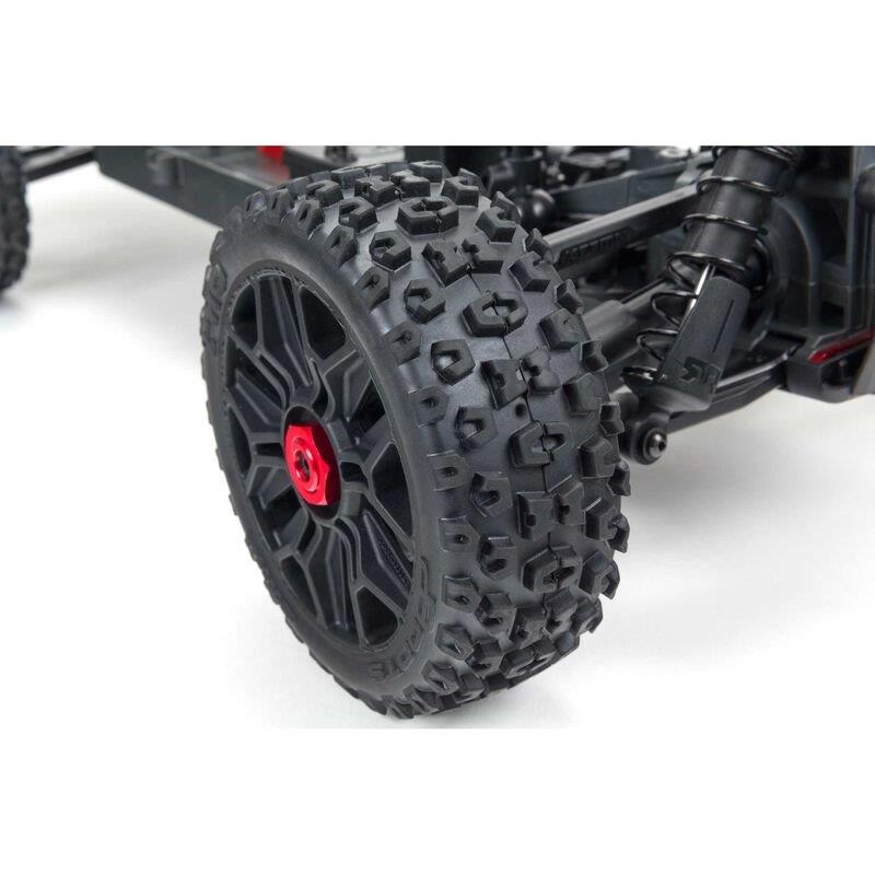 ARRMA 1/8 TYPHON 4WD V3 MEGA 550 Brushed Buggy RTR International, Green - 7