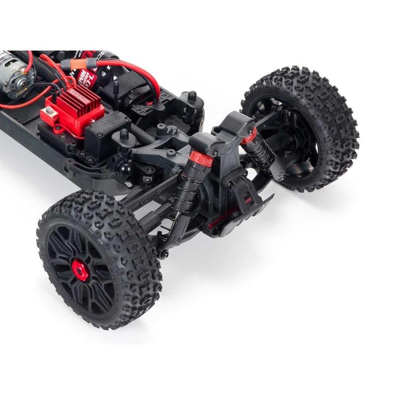 ARRMA 1/8 TYPHON 4WD V3 MEGA 550 Brushed Buggy RTR International, Green - 6
