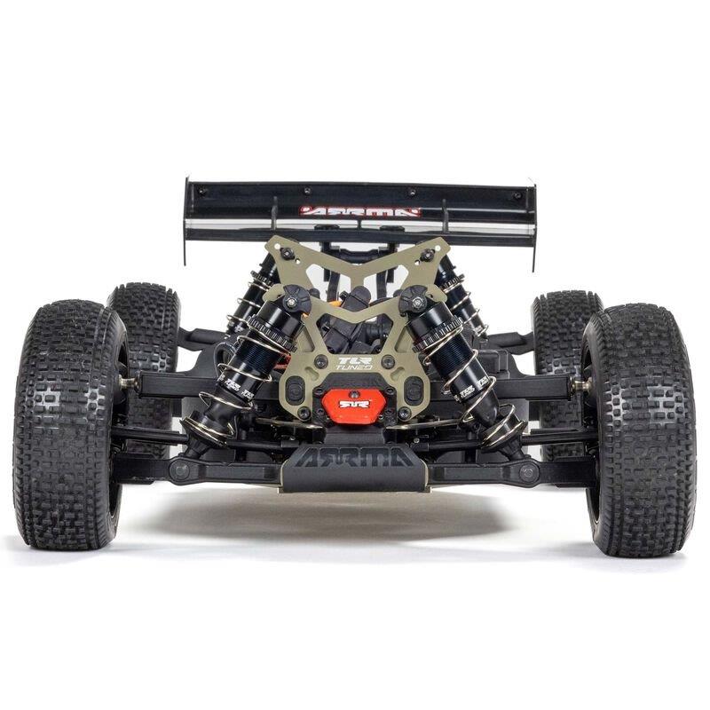 ARRMA 1/8 TLR Tuned TYPHON 6S 4X4 BLX Buggy RTR, Red/Blue - 28