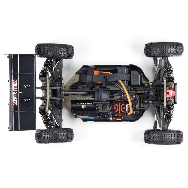 ARRMA 1/8 TLR Tuned TYPHON 6S 4X4 BLX Buggy RTR, Red/Blue - 22