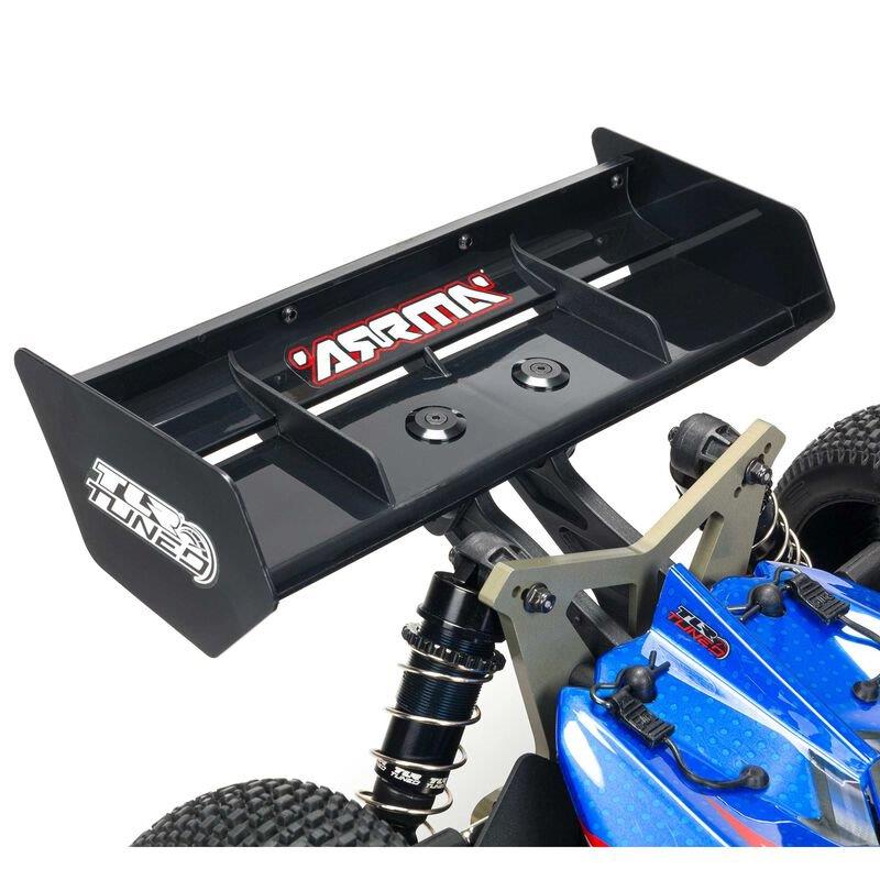 ARRMA 1/8 TLR Tuned TYPHON 6S 4X4 BLX Buggy RTR, Red/Blue - 17