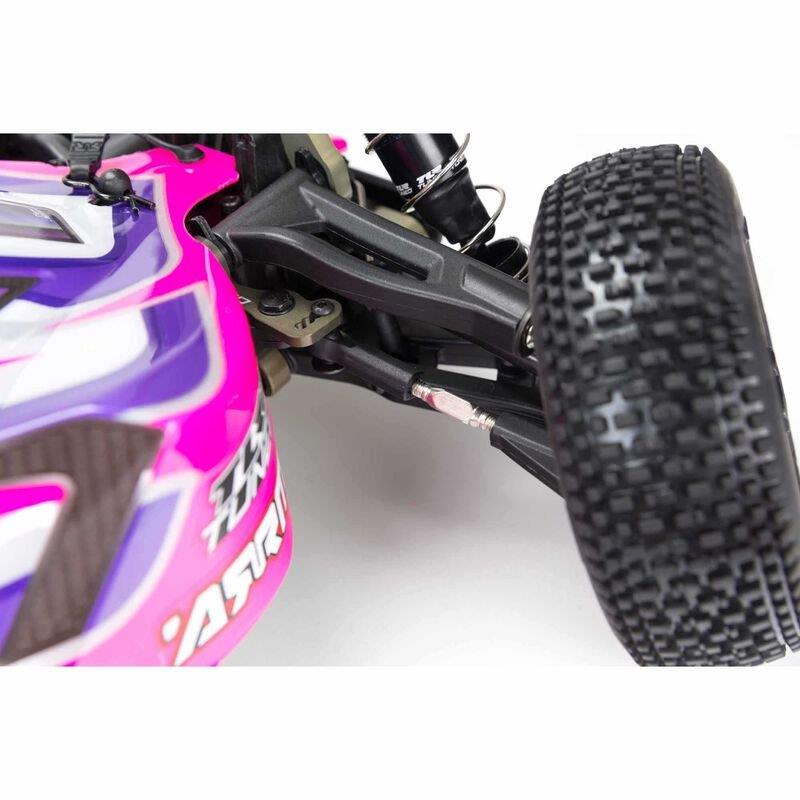 ARRMA 1/8 TLR Tuned TYPHON 4X4 Roller Buggy, Pink/Purple - 13