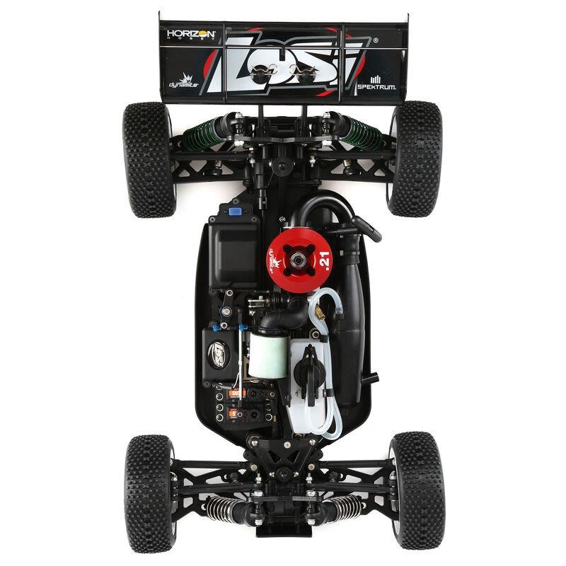 LOSI 1/8 8IGHT 4X4 Nitro Buggy RTR, Red/Yellow - 17
