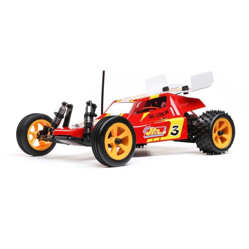 LOSI 1/16 Mini JRX2 Brushed 2WD Buggy RTR, Red - 4