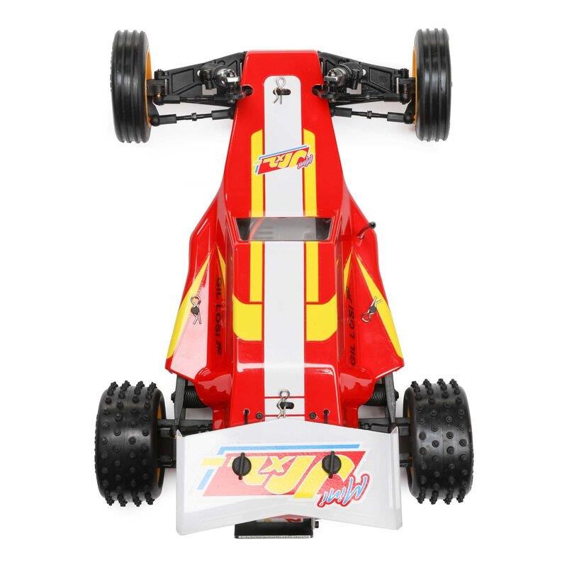 LOSI 1/16 Mini JRX2 Brushed 2WD Buggy RTR, Red - 10