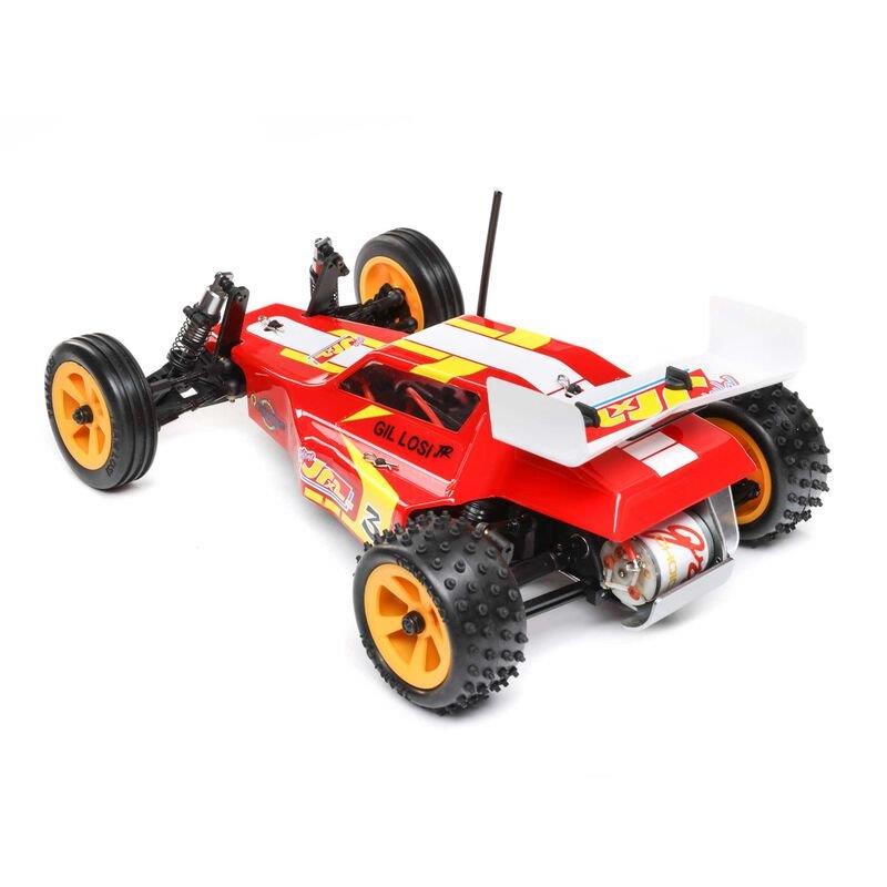LOSI 1/16 Mini JRX2 Brushed 2WD Buggy RTR, Red - 8
