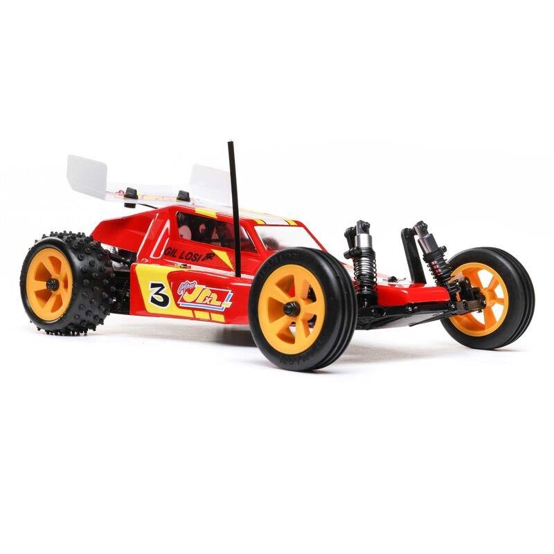 LOSI 1/16 Mini JRX2 Brushed 2WD Buggy RTR, Red - 7