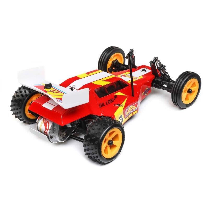 LOSI 1/16 Mini JRX2 Brushed 2WD Buggy RTR, Red - 3
