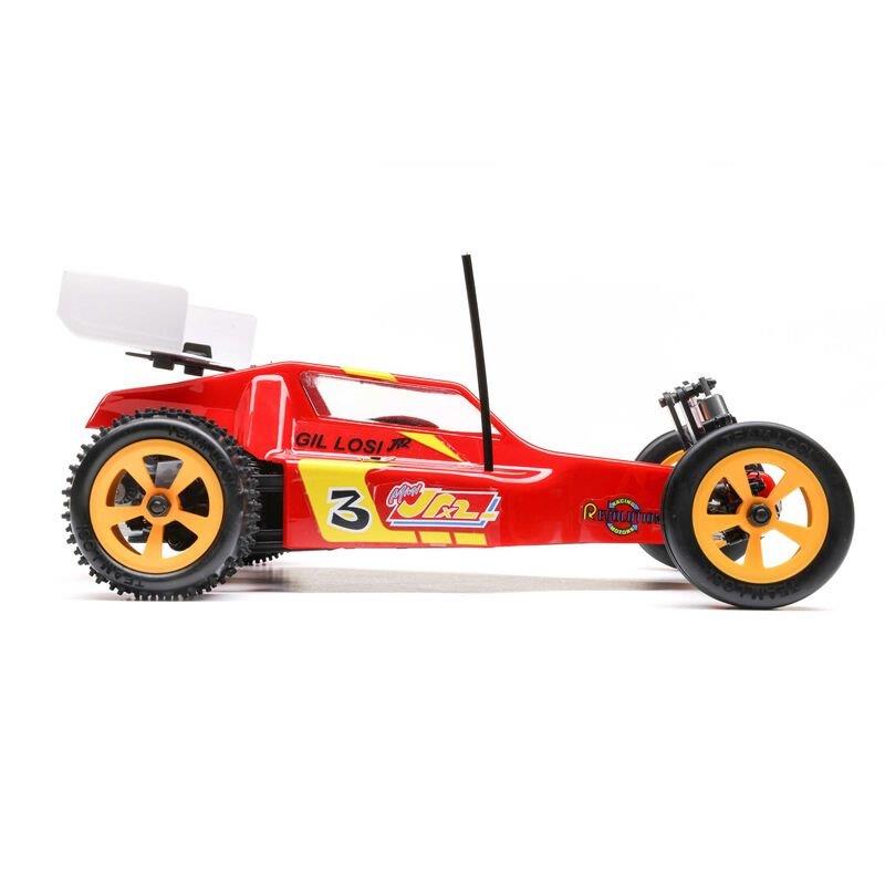 LOSI 1/16 Mini JRX2 Brushed 2WD Buggy RTR, Red - 6