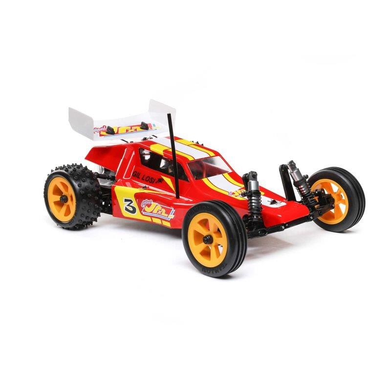 LOSI 1/16 Mini JRX2 Brushed 2WD Buggy RTR, Red - 9