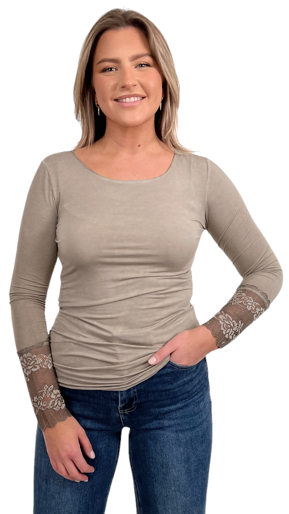 Top Lace - fango