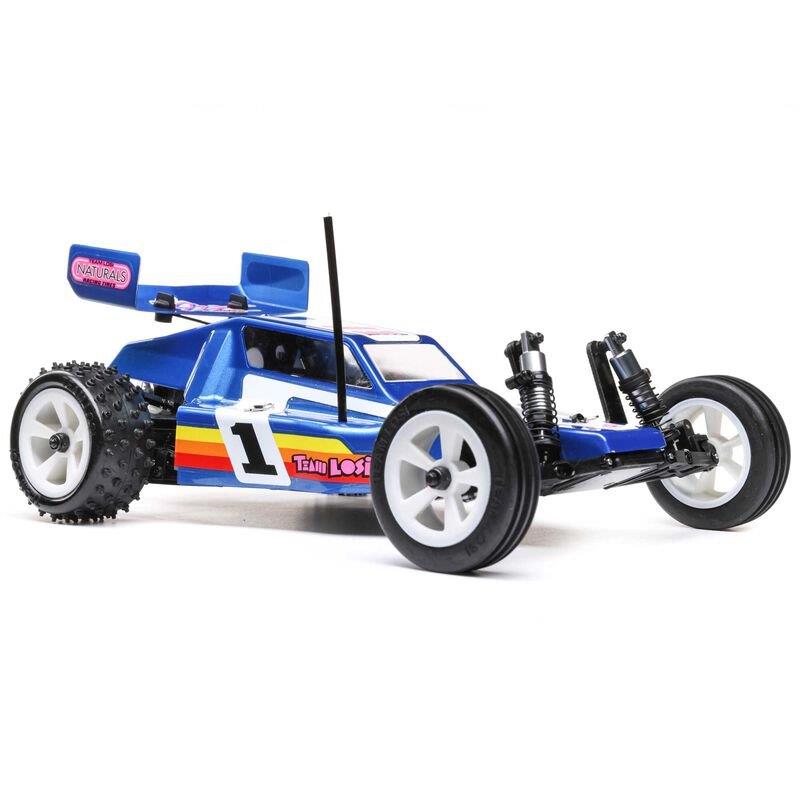 LOSI 1/16 Mini JRX2 Brushed 2WD Buggy RTR, Blue - 9