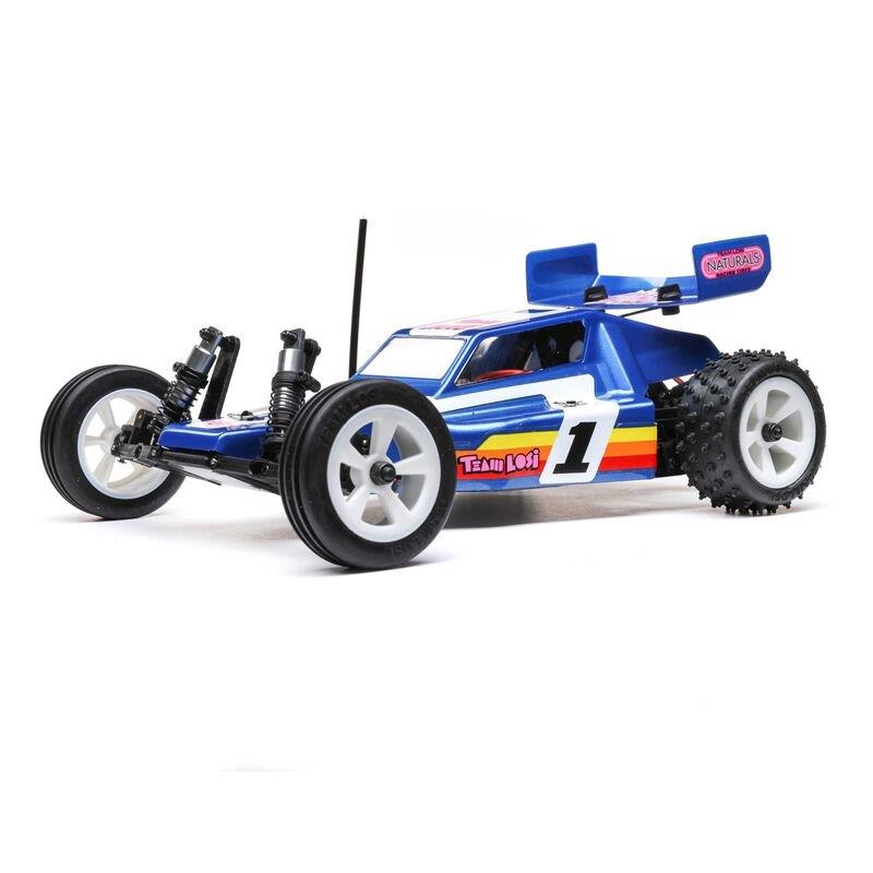 LOSI 1/16 Mini JRX2 Brushed 2WD Buggy RTR, Blue - 4