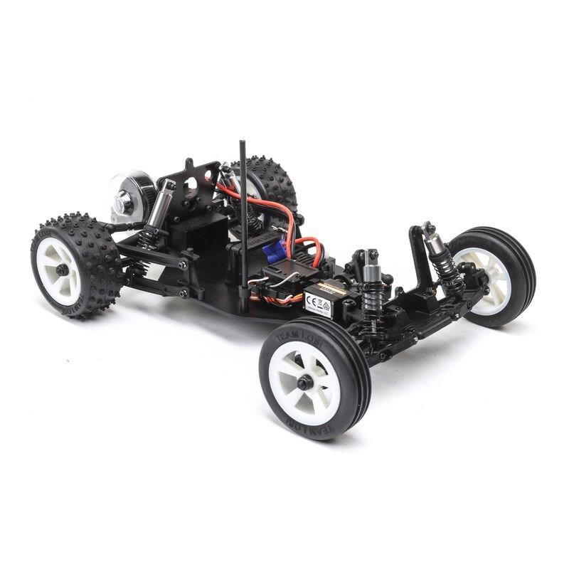 LOSI 1/16 Mini JRX2 Brushed 2WD Buggy RTR, Blue - 14