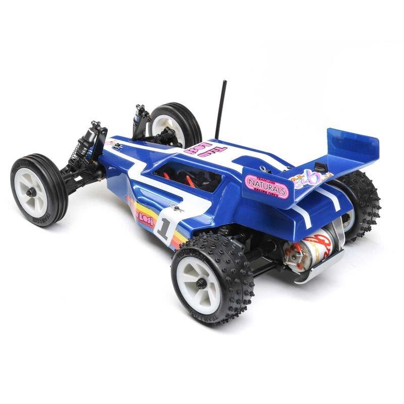 LOSI 1/16 Mini JRX2 Brushed 2WD Buggy RTR, Blue - 8