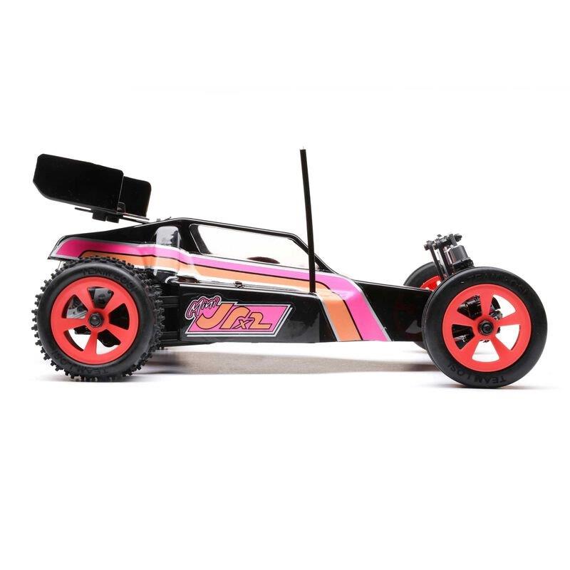 LOSI 1/16 Mini JRX2 Brushed 2WD Buggy RTR, Black - 6