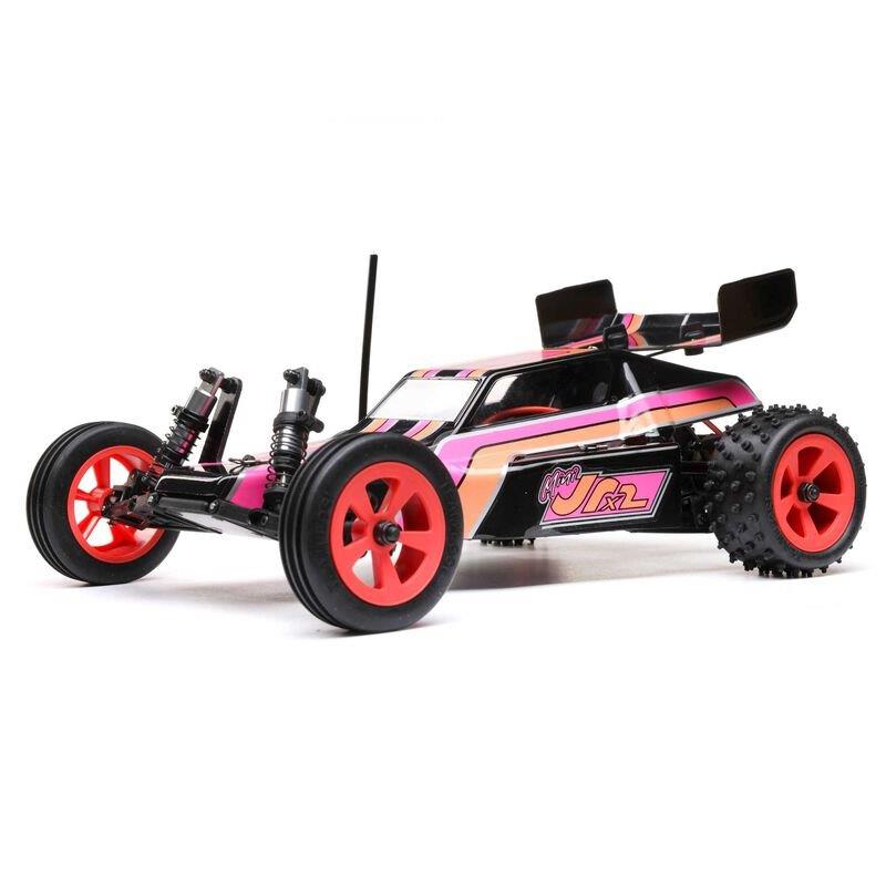 LOSI 1/16 Mini JRX2 Brushed 2WD Buggy RTR, Black - 4