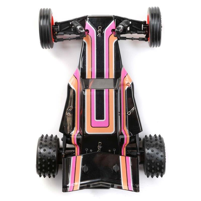 LOSI 1/16 Mini JRX2 Brushed 2WD Buggy RTR, Black - 9