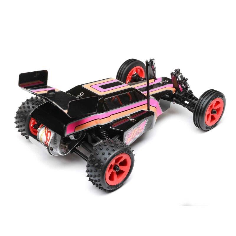 LOSI 1/16 Mini JRX2 Brushed 2WD Buggy RTR, Black - 3