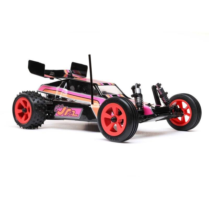 LOSI 1/16 Mini JRX2 Brushed 2WD Buggy RTR, Black - 7