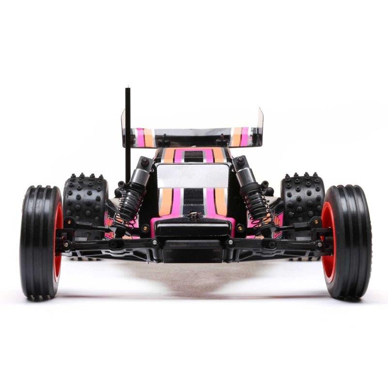 LOSI 1/16 Mini JRX2 Brushed 2WD Buggy RTR, Black - 10
