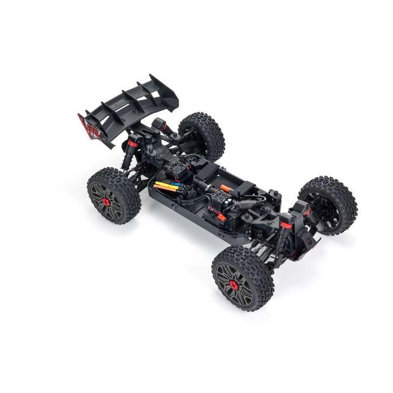 ARRMA 1/8 TYPHON 4X4 V3 3S BLX Brushless Buggy RTR, Red - 5