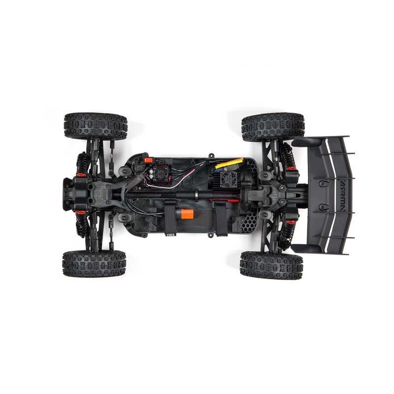 ARRMA 1/8 TYPHON 4X4 V3 3S BLX Brushless Buggy RTR, Red - 10