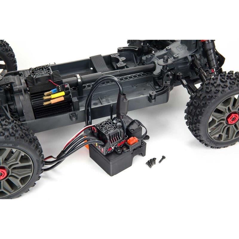 ARRMA 1/8 TYPHON 4X4 V3 3S BLX Brushless Buggy RTR, Red - 8