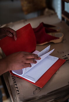 HagaToffeln - Leather Folder A5