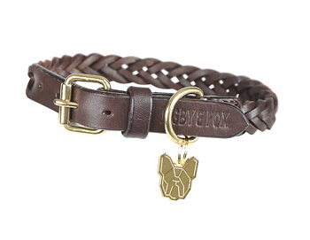 DIGBY & FOX BRAIDED LEATHER COLLAR