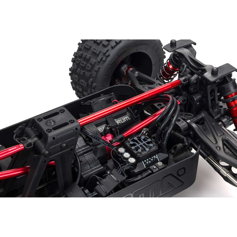 ARRMA 1/5 OUTCAST 4X4 8S BLX EXB Brushless Stunt Truck RTR, Black - 20