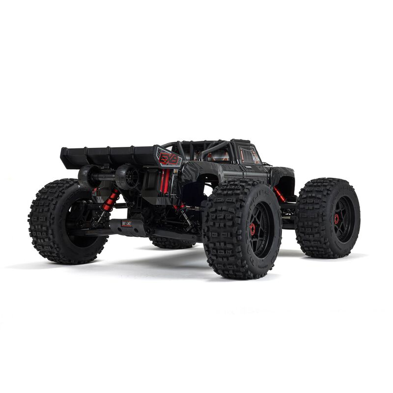 ARRMA 1/5 OUTCAST 4X4 8S BLX EXB Brushless Stunt Truck RTR, Black - 15
