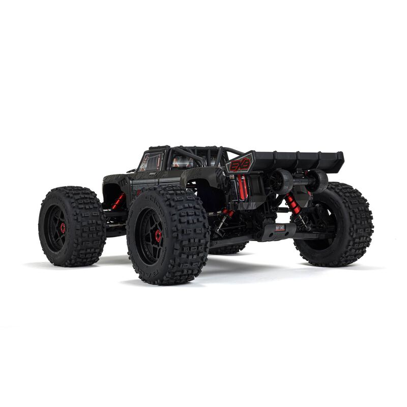 ARRMA 1/5 OUTCAST 4X4 8S BLX EXB Brushless Stunt Truck RTR, Black - 17