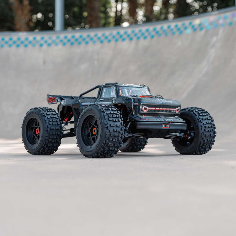 ARRMA 1/5 OUTCAST 4X4 8S BLX EXB Brushless Stunt Truck RTR, Black - 3