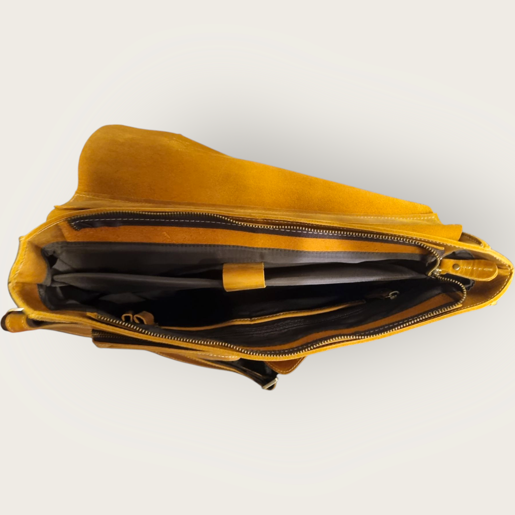 Soft leather briefcase - 4