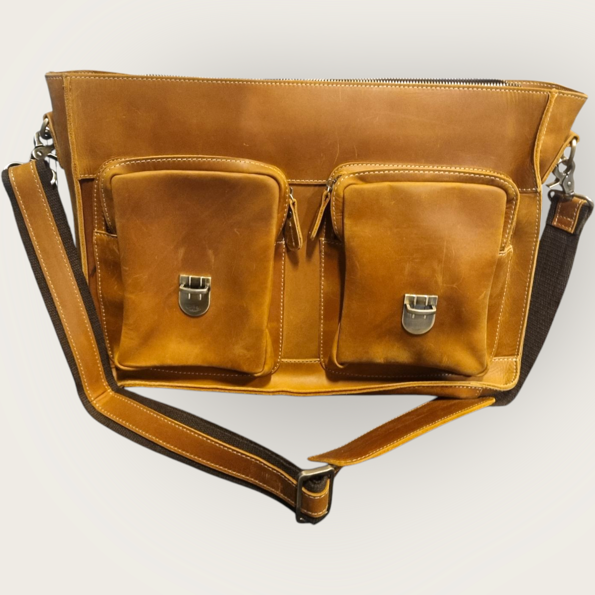 Soft leather briefcase - 3
