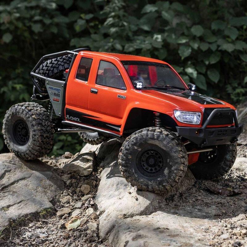 AXIAL 1/6 SCX6 Trail Honcho 4X4 Rock Crawler RTR, Red - 6