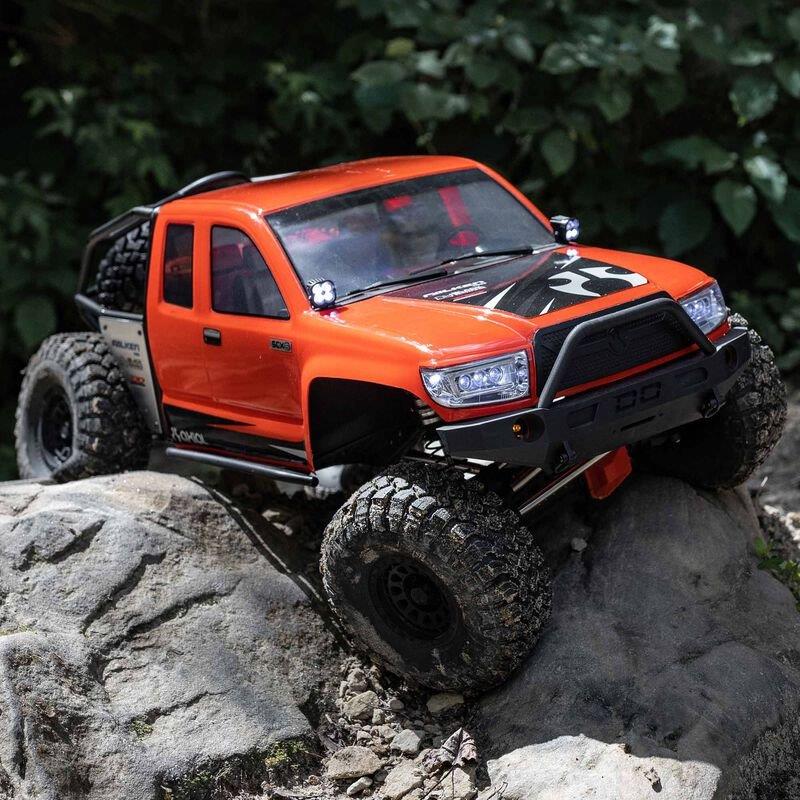 AXIAL 1/6 SCX6 Trail Honcho 4X4 Rock Crawler RTR, Red - 5