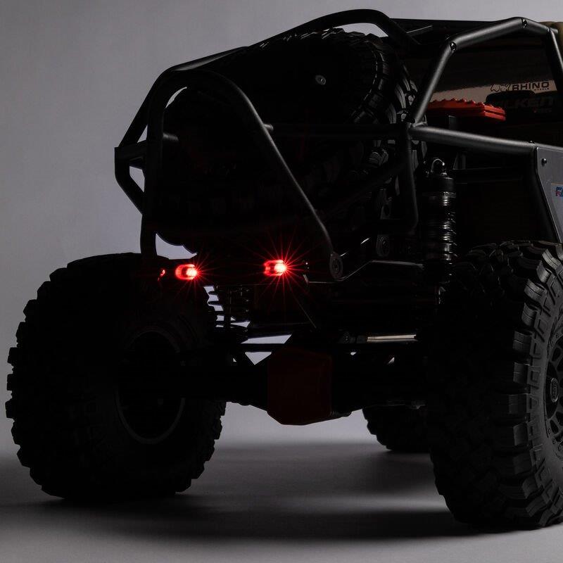 AXIAL 1/6 SCX6 Trail Honcho 4X4 Rock Crawler RTR, Red - 11