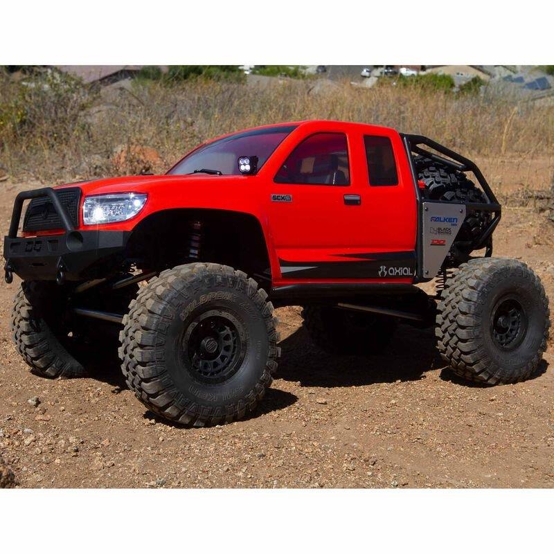 AXIAL 1/6 SCX6 Trail Honcho 4X4 Rock Crawler RTR, Red - 8