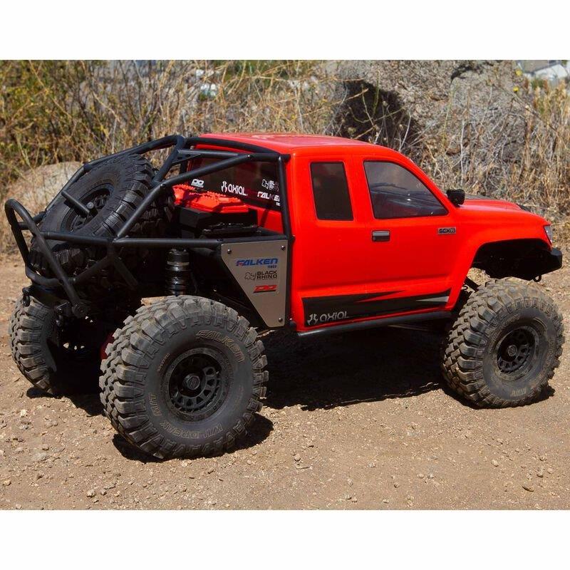 AXIAL 1/6 SCX6 Trail Honcho 4X4 Rock Crawler RTR, Red - 9