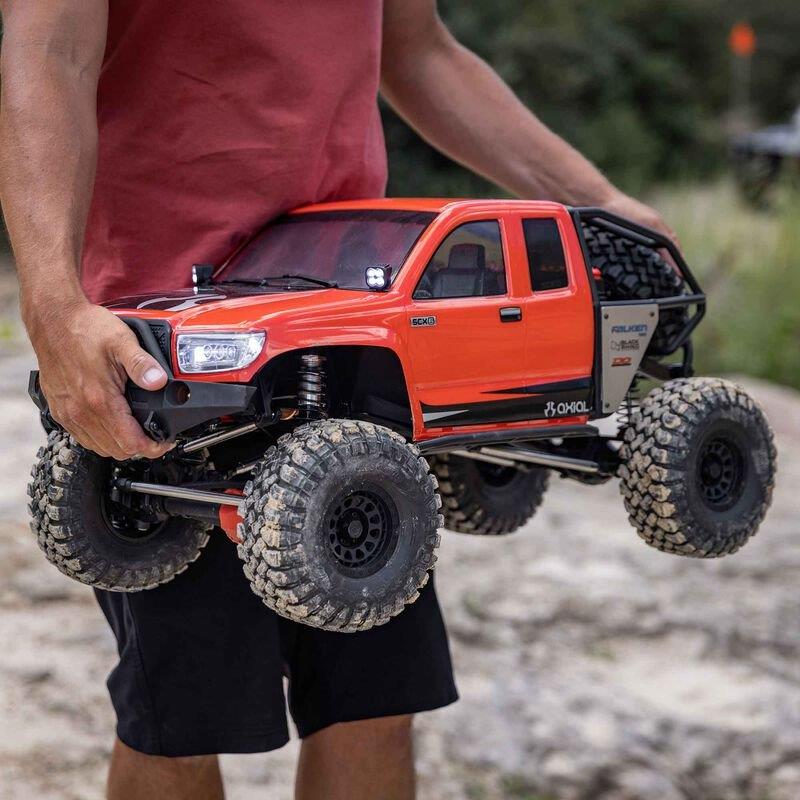 AXIAL 1/6 SCX6 Trail Honcho 4X4 Rock Crawler RTR, Red - 4