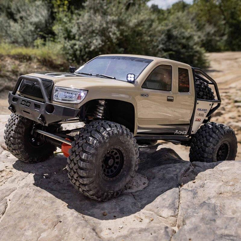 AXIAL 1/6 SCX6 Trail Honcho 4X4 Rock Crawler RTR, Sand - 7