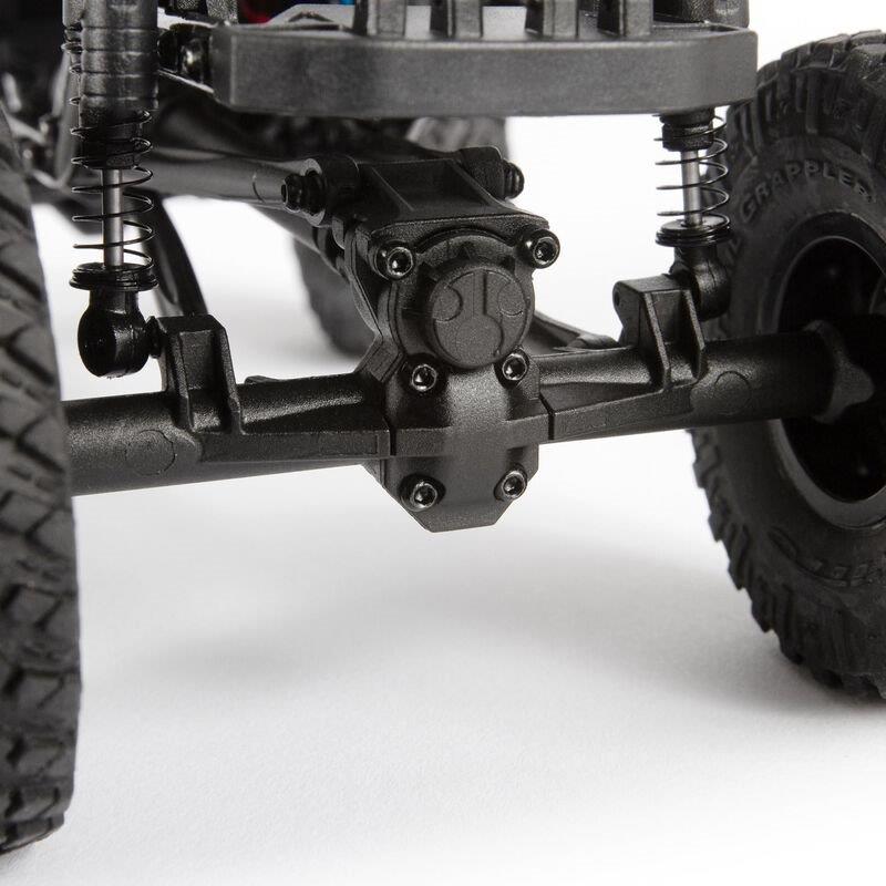 AXIAL 1/24 SCX24 Deadbolt 4WD Rock Crawler Brushed RTR, Red - 10