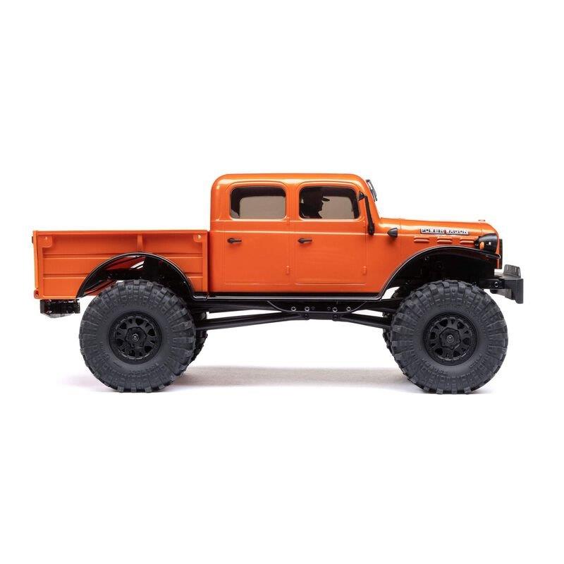 AXIAL 1/24 SCX24 Dodge Power Wagon 4WD Rock Crawler Brushed RTR, Orange - 10